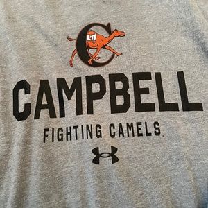 Under Armour Campbell University long sleeve T shirt. Size XL